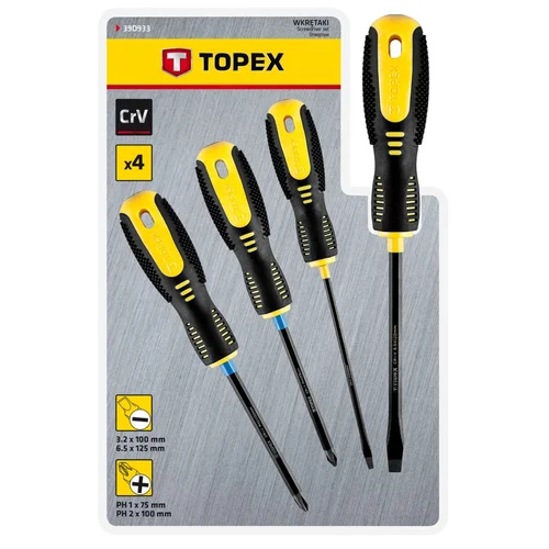 TOPEX Atsuktuvų komplektas 4 vnt. image 2
