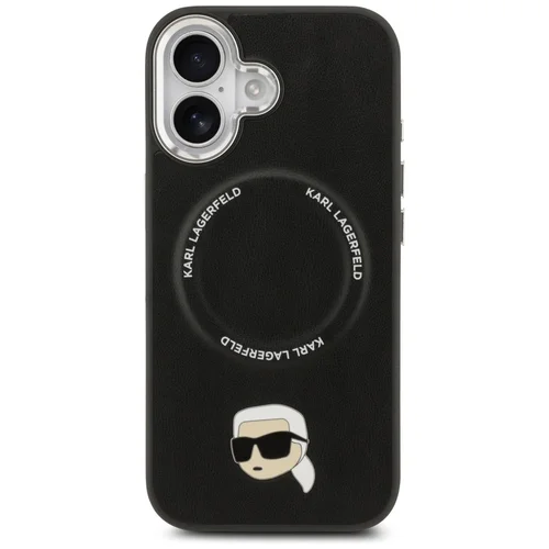Karl Lagerfeld Karl Pin MagSafe dėklas iPhone 17, juodas image 3