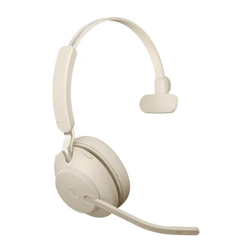 Jabra Evolve2 65 USB-A smėlinės MS Mono ausinės image 3