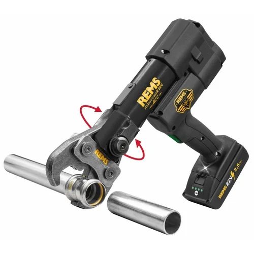 REMS Akku-Press E 22V ACC LE akumuliatorinis presavimo įrankis image 2