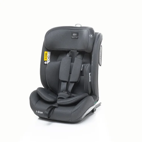 4Baby GO-FIX autokėdutė 76-150 cm tamsiai pilka I-SIZE image 1