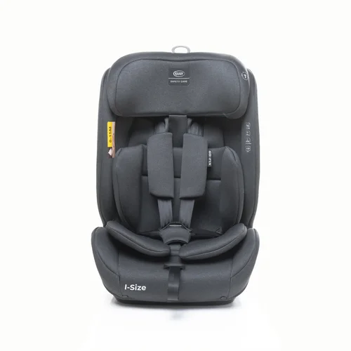 4Baby GO-FIX autokėdutė 76-150 cm tamsiai pilka I-SIZE image 2