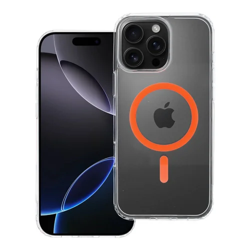 Mag Cover dėklas iPhone 16 Pro Max, oranžinis image 1