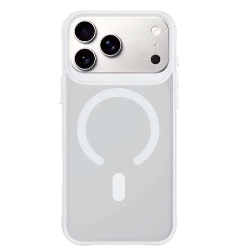 Apple iPhone 17 Pro 3mk Smoke MagCase, baltas image 1
