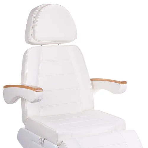BEAUTY LINE LUX BW-273B-4 elektrinė kosmetologinė lova, šaltai balta image 2