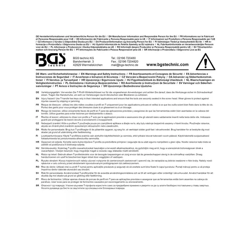 BGS technic 6090 Torx atsuktuvų rinkinys T10–T50, 9 dalių image 3