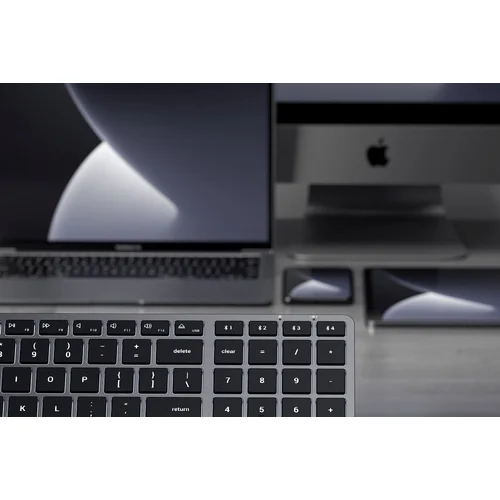 Satechi Slim X2 ST-BTSX2M belaidė QWERTY klaviatūra, erdvinė pilka image 3