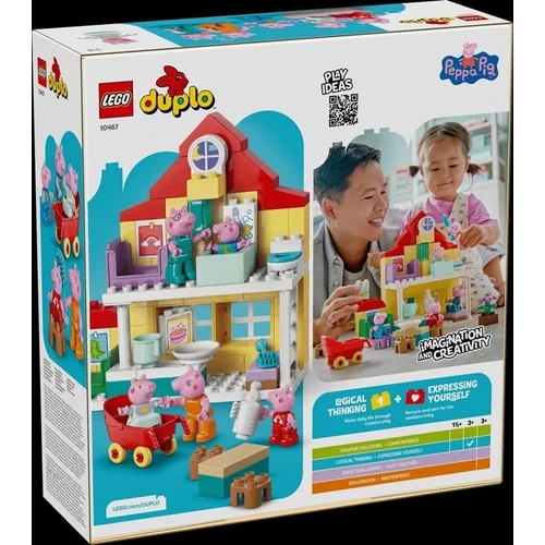 Konstruktorius LEGO DUPLO Peppa Pig Šeimos namas 10467 84vnt image 2