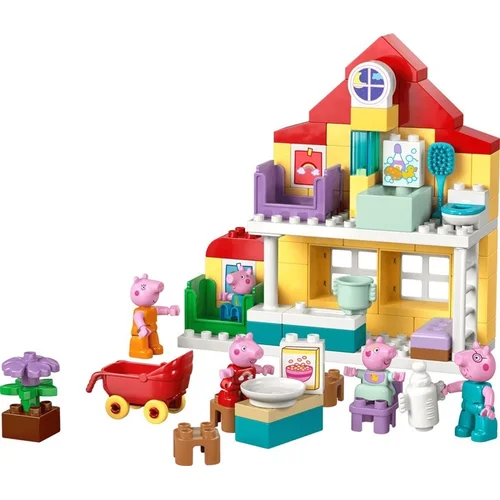 Konstruktorius LEGO DUPLO Peppa Pig Šeimos namas 10467 84vnt image 3