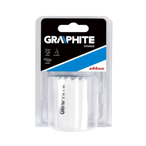GRAPHITE Bi-metalinė gręžimo karūnėlė 44 mm image 2
