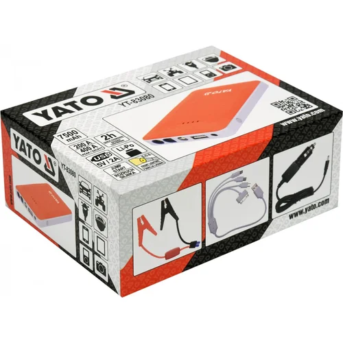 Yato Powerbank YT-83080 7500 mAh Li-Po 12V/200A (400A maks.) image 2
