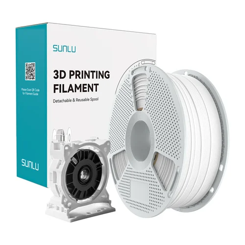 SUNLU PC-ABS filamentas 1,75 mm, baltas image 2