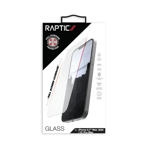 Raptic Glass Full Coverage iPhone 14 Plus grūdintas stiklas image 3