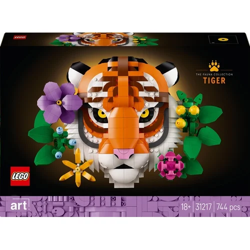 LEGO® Art Gyvūnų kolekcija – tigras 31217, 744 vnt. image 1