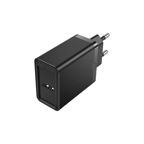 Vention FACB0-EU USB įkroviklis 22,5 W, juodas image 1