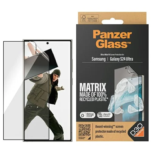 PanzerGlass Ultra-Wide Fit Matrix D3O stiklas Samsung Galaxy S24 Ultra image 1