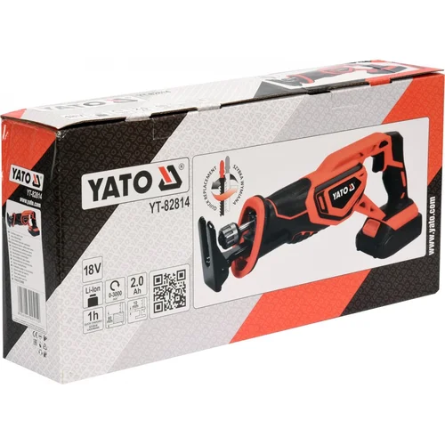 Yato Siaurapjūklis YT-82814 18V Li-ion 2.0Ah 80/10mm image 3