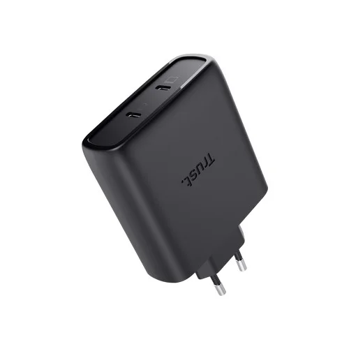 Trust Maxo 100 W dviejų USB-C prievadų GaN įkroviklis image 2