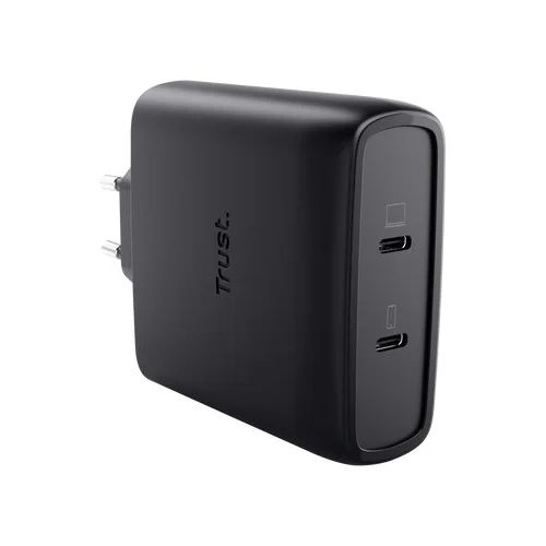 Trust Maxo 100 W dviejų USB-C prievadų GaN įkroviklis image 3