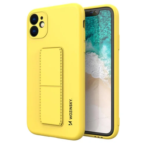 Wozinsky Kickstand dėklas iPhone 11 Pro Max, geltonas image 1