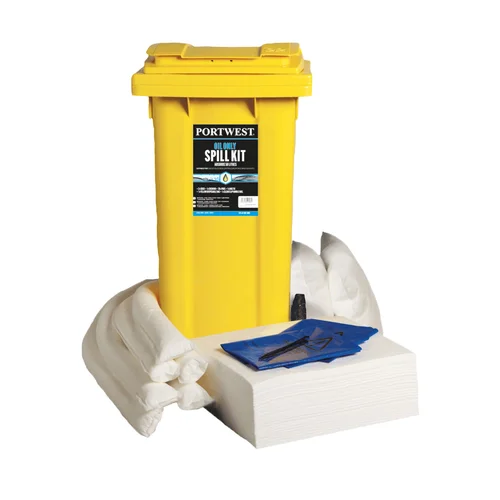 Portwest SM63 120 litrų naftos produktų surinkimo rinkinys Balta image 2