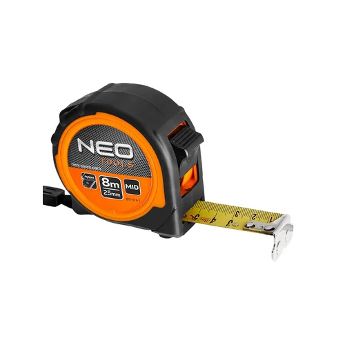 NEO 67-111-1 plieninė juosta 8 m x 25 mm, magnetas image 1