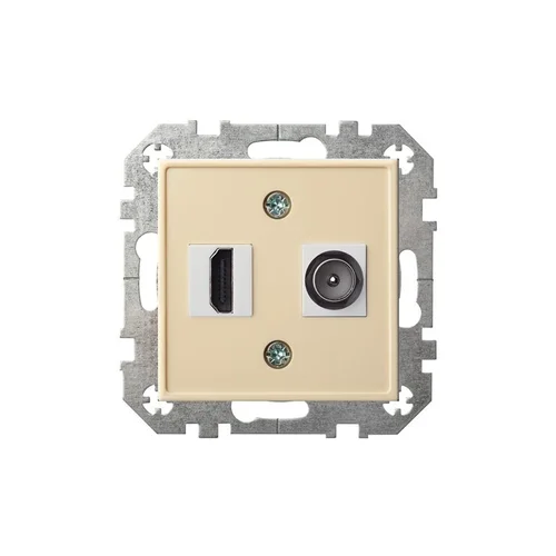 Liregus EPSILON HDMI+TV-002-01E/S, Smėlio spalvos image 1