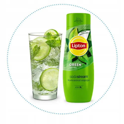 SodaStream Lipton Green Tea sirupas 440 ml image 2