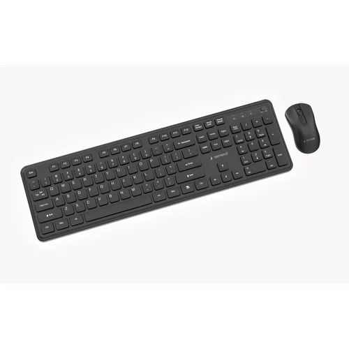 Gembird KBS-WPS-01 Slim Pro belaidis klaviatūros ir pelės rinkinys, juodas, JAV išdėstymas image 3