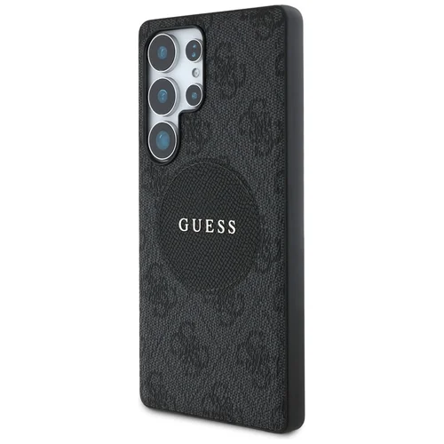 Guess 4G Apvalus Patches MagSafe dėklas Samsung Galaxy S25 Ultra, juodas image 2