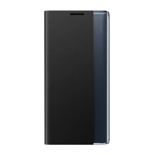 iPhone 13 mini knygos tipo dėklas su išmaniuoju langu, juodas image 2