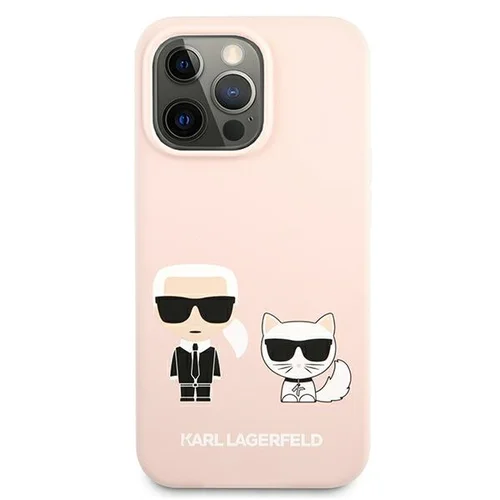 Karl Lagerfeld Karl & Choupette dėklas iPhone 13/13 Pro, šviesiai rožinis image 3