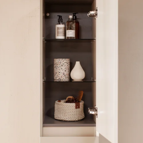 Kame LOFT TU/35-2/D18-LFT 35 cm Ūkinė spintelė Šviesiai pilka image 3