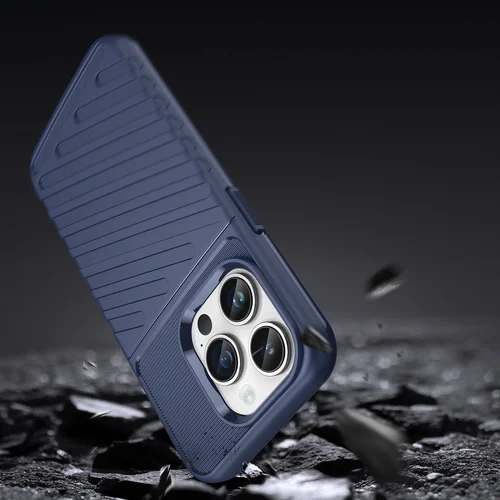 Thunder Case iPhone 14 Pro Max mėlynas armuotas dėklas image 3