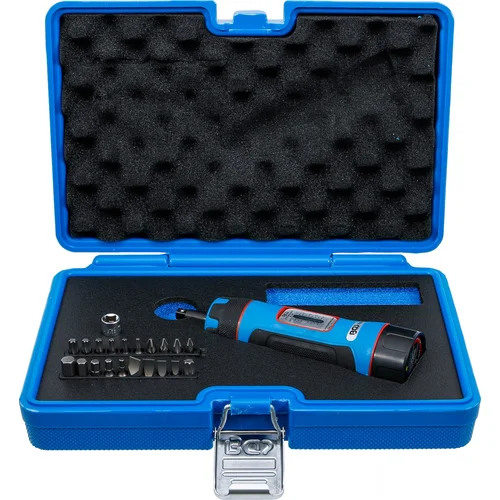 BGS technic 7123 dinamometrinis raktas 1–8 Nm, 22 dalių image 2