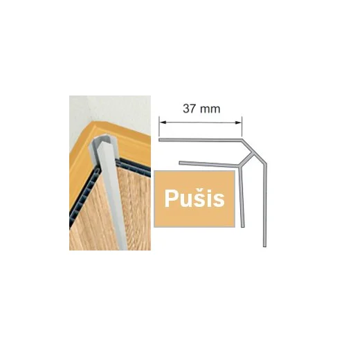 Vox B5 Apdailinė juostelė vidinė, 3 m, Pušis image 1