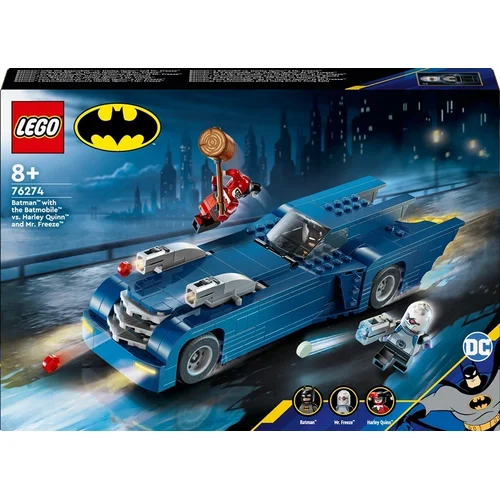 LEGO Batman™ su Batmobile™ prieš Harley Quinn™ ir Mr. Freeze™ 76274 image 1