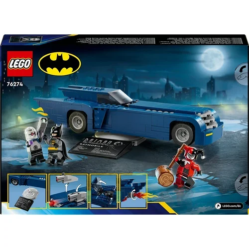 LEGO Batman™ su Batmobile™ prieš Harley Quinn™ ir Mr. Freeze™ 76274 image 2