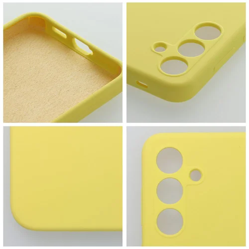 Xiaomi Redmi 14C silikoninis dėklas, citrinos spalvos image 3