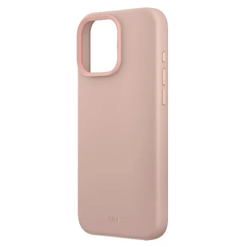 Uniq Lino Hue MagClick dėklas iPhone 16 Pro, rožinis image 2
