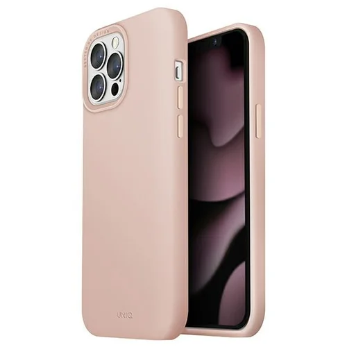 Uniq Lino Hue MagSafe dėklas iPhone 13 Pro / 13, rožinis image 1