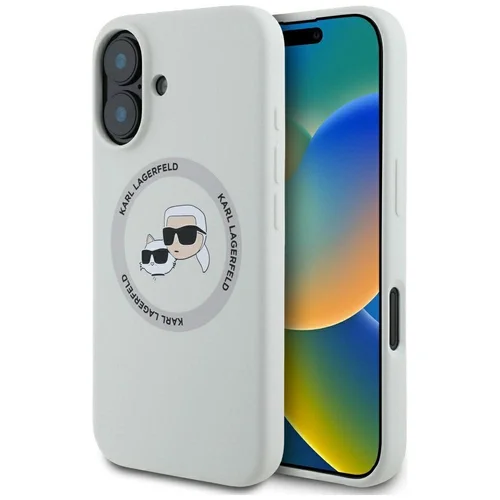 Karl Lagerfeld MagSafe dėklas iPhone 16, šviesiai rudas image 1