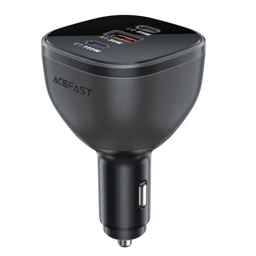 Acefast B14 automobilinis įkroviklis 165 W, juodas image 1