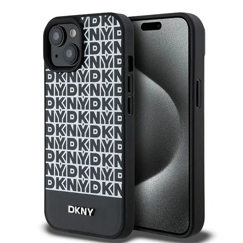 DKNY MagSafe odinis dėklas iPhone 15/14/13, juodas image 1