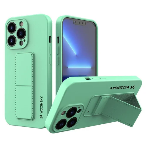 Wozinsky Kickstand Case iPhone 13 Pro mėtinės spalvos dėklas image 1