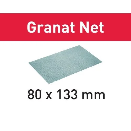 Šlifavimo tinkleliai STF 80x133 P180 GR NET/50 Granat Net image 1