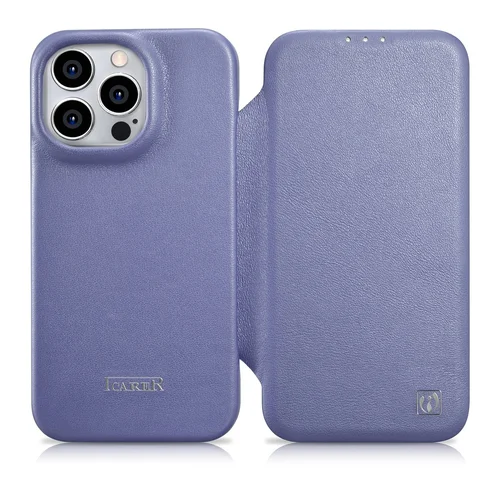 iCarer CE Premium dėklas iPhone 14 Pro Max, šviesiai violetinis image 1