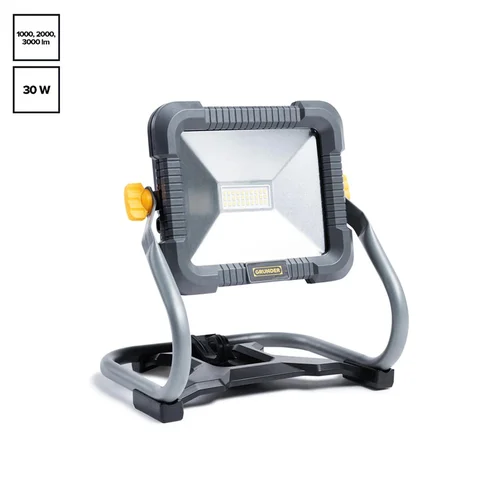 GRUNDER LED L3020Li, 18 V akumuliatorinis prožektorius image 1