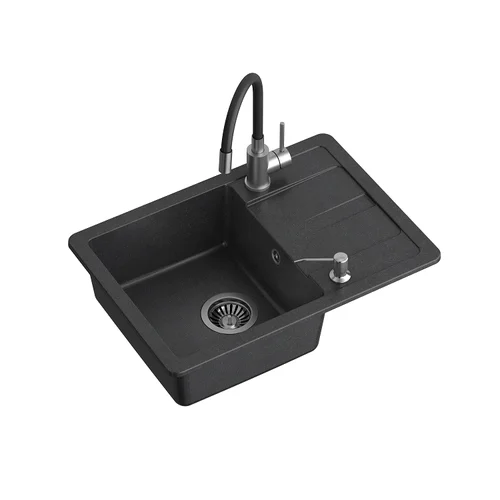 QUADRON READY SMART TQ6244RSCZ plautuvė juoda image 1