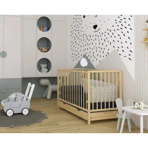 Bobas MAGDA 120x60 vaikiška lovytė su stalčiumi image 2